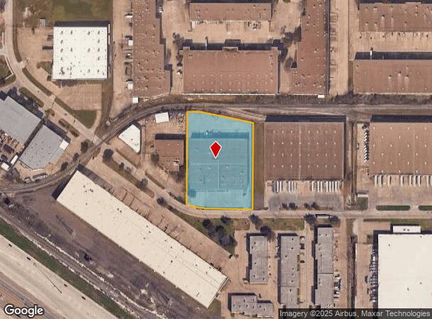 11067 Petal St, Dallas, TX Parcel Map