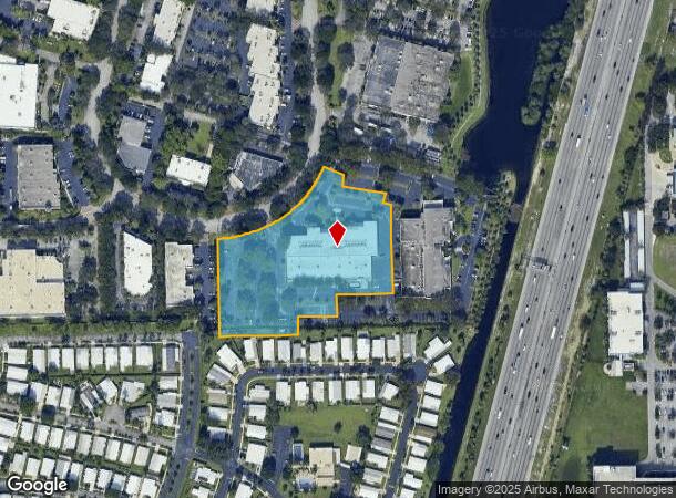 1400 E Newport Center Dr, Deerfield Beach, FL Parcel Map
