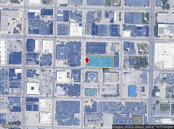 300 E Jackson St, Muncie, IN Parcel Map