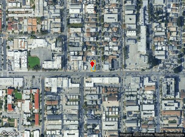  5153 Santa Monica Blvd, Los Angeles, CA Parcel Map