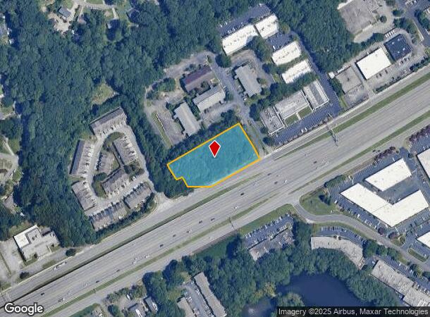 7005 Peachtree Industrial Blvd, Peachtree Corners, GA Parcel Map