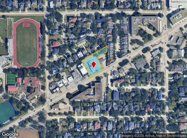 4544 Bissonnet St, Bellaire, TX Parcel Map