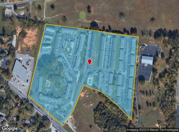  800 E Spring St, Cookeville, TN Parcel Map