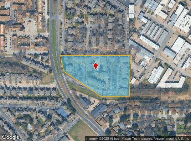 3903 Ichabod Cir, Arlington, TX Parcel Map