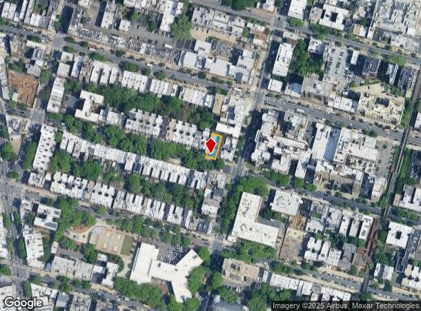  489 Prospect Pl, Brooklyn, NY Parcel Map
