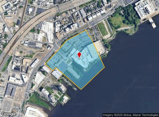  1001 N Delaware Ave, Philadelphia, PA Parcel Map