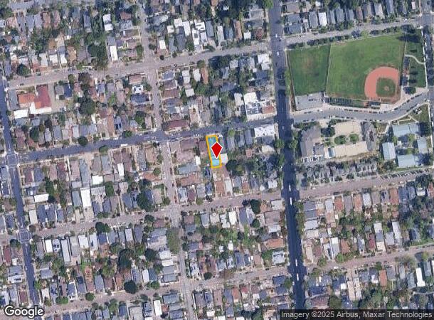 1814 Derby St, Berkeley, CA Parcel Map