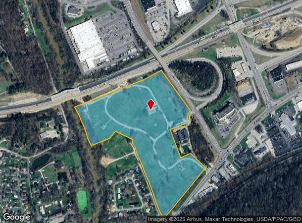 7955 Us Route 60 E, Barboursville, WV Parcel Map