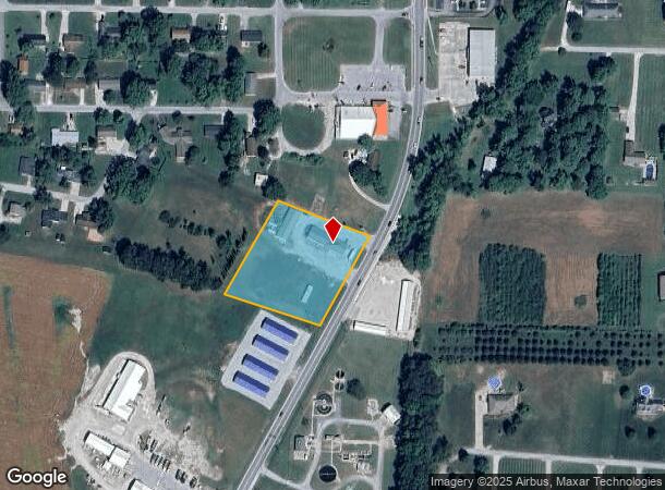 1071 S Maple St, Orleans, IN Parcel Map