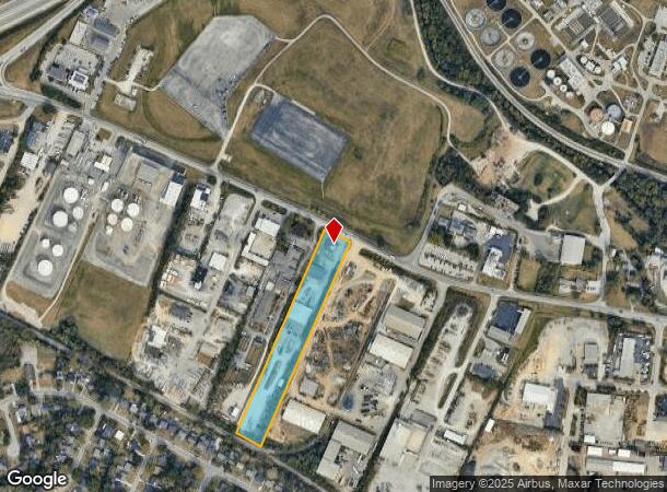  1562 Old Frankfort Pike, Lexington, KY Parcel Map