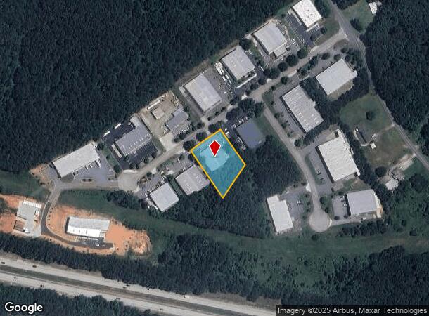  1540 University Dr, Auburn, GA Parcel Map