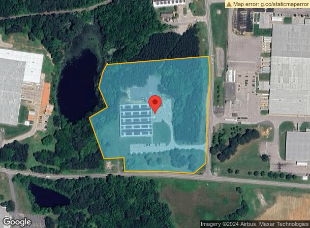  1020 Commerce Dr, Henderson, NC Parcel Map