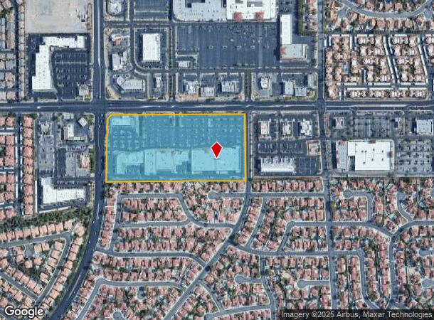  1100 S Fort Apache Rd, Las Vegas, NV Parcel Map