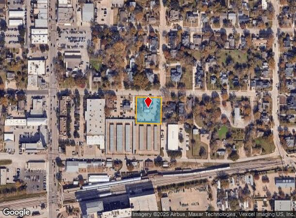 224 E College St, Grapevine, TX Parcel Map