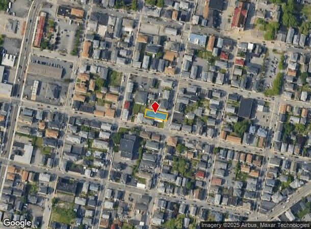  241 Mulberry St, Fall River, MA Parcel Map