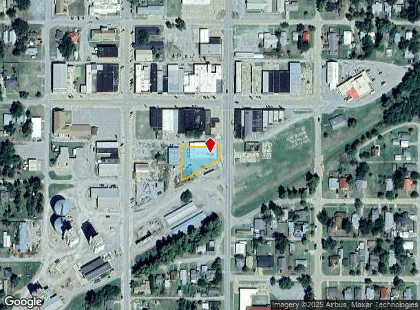  16 S Carnegie St, Carnegie, OK Parcel Map