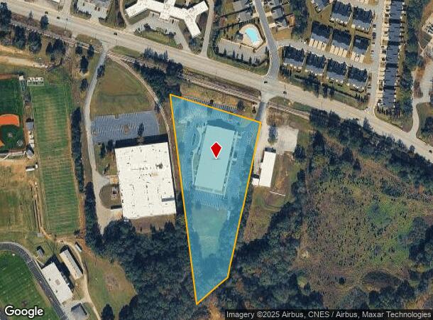 806 Se Main St, Simpsonville, SC Parcel Map