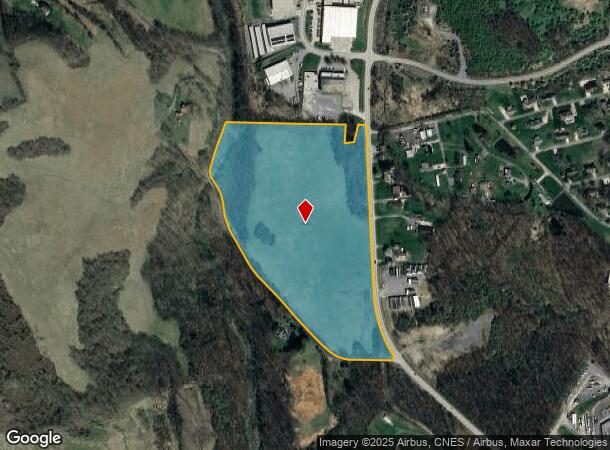  Booths Cir, Fairmont, WV Parcel Map