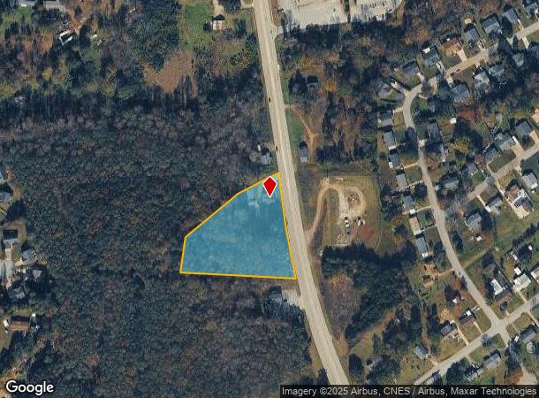  504 New Woodruff Rd, Greer, SC Parcel Map