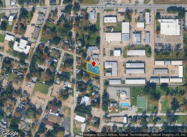  916 Herman St, Humble, TX Parcel Map