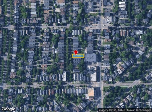 739 Ashland Ave, Buffalo, NY Parcel Map