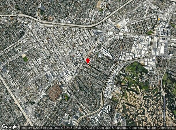  5920-5924 Blackwelder St, Culver City, CA Parcel Map