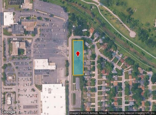 7901 Euclid Ave, Munster, IN Parcel Map