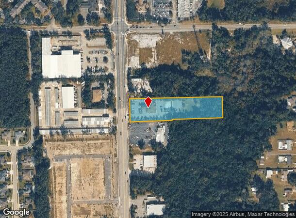805 N Spring Garden Ave, Deland, FL Parcel Map
