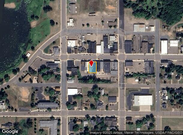  121 W Madison Ave, Grantsburg, WI Parcel Map