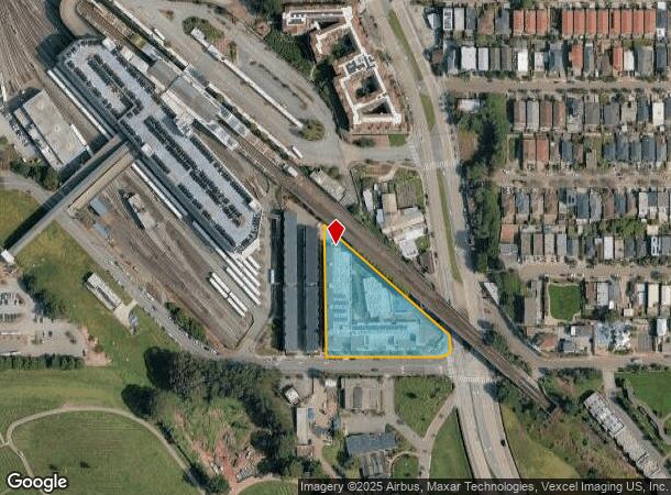 370 F St, Colma, CA Parcel Map