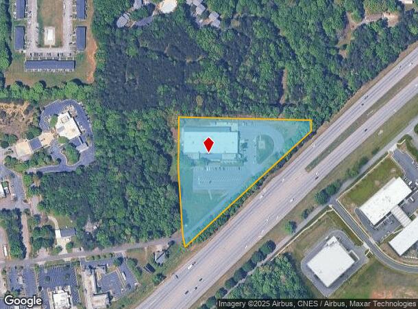  6399 Amp Dr, Clemmons, NC Parcel Map