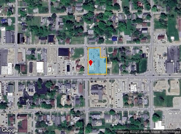  502 E Main St, Robinson, IL Parcel Map