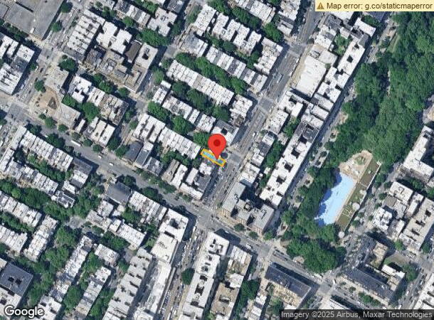  721 Saint Nicholas Ave, New York, NY Parcel Map