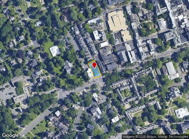 6 Nassau St, Princeton, NJ Parcel Map