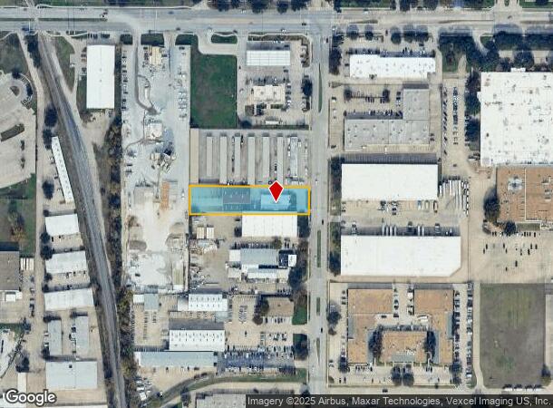 921 N Bowser Rd, Richardson, TX Parcel Map