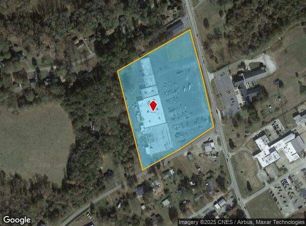  1030 Benson St, Hartwell, GA Parcel Map