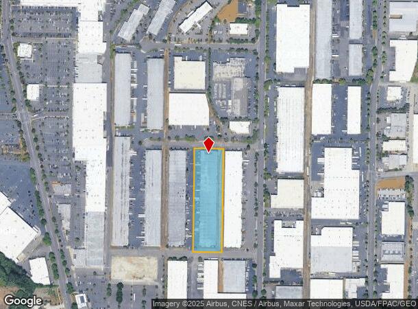 1161 Andover Park W, Tukwila, WA Parcel Map