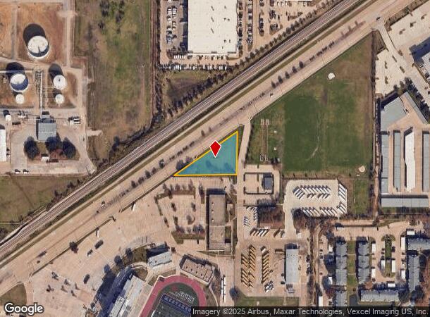 2909 Ira E Woods Ave, Grapevine, TX Parcel Map