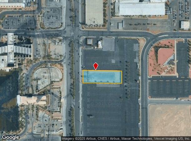 3889 Las Vegas Blvd S, Las Vegas, NV Parcel Map