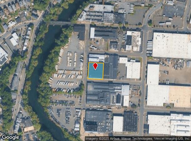  25 Shady St, Paterson, NJ Parcel Map