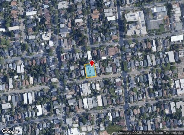  1921 Francisco St, Berkeley, CA Parcel Map