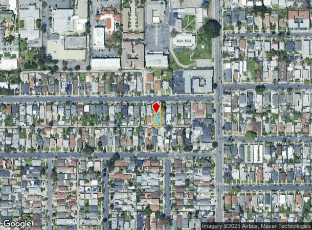  3206 W 27Th St, Los Angeles, CA Parcel Map