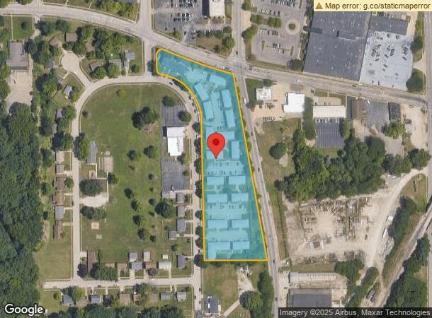  552 S Church St, Decatur, IL Parcel Map