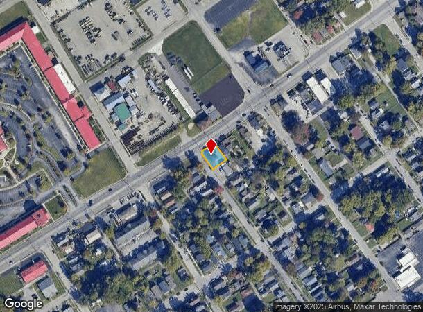  702 E 10Th St, Jeffersonville, IN Parcel Map