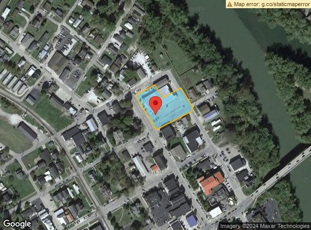  206 N Main Cross St, Louisa, KY Parcel Map