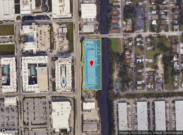 90 N Bryan Rd, Dania, FL Parcel Map