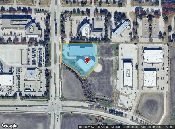  6720 Parkwood Blvd, Plano, TX Parcel Map