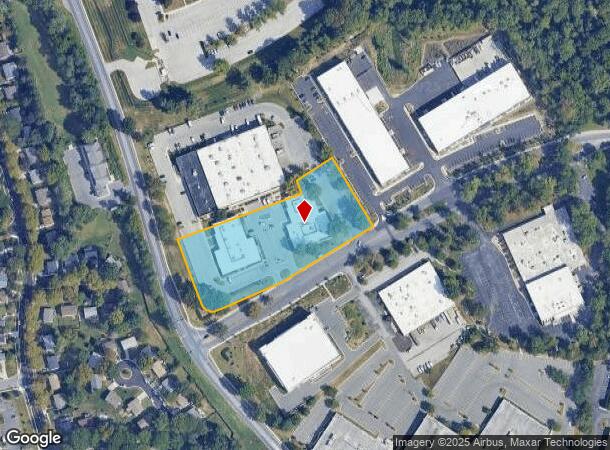  9192 Red Branch Rd, Columbia, MD Parcel Map