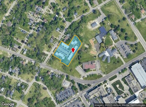  1220 Vincent Ct, Flint, MI Parcel Map