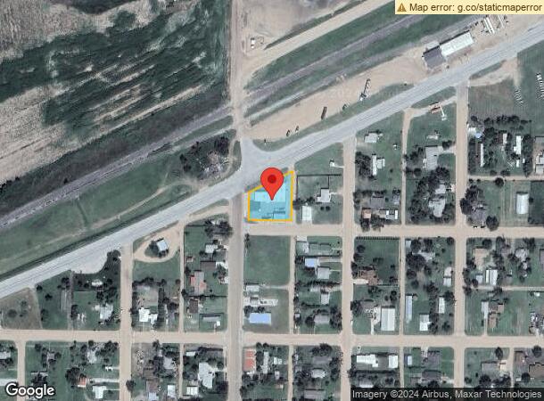  201 Aubrey St, Ensign, KS Parcel Map